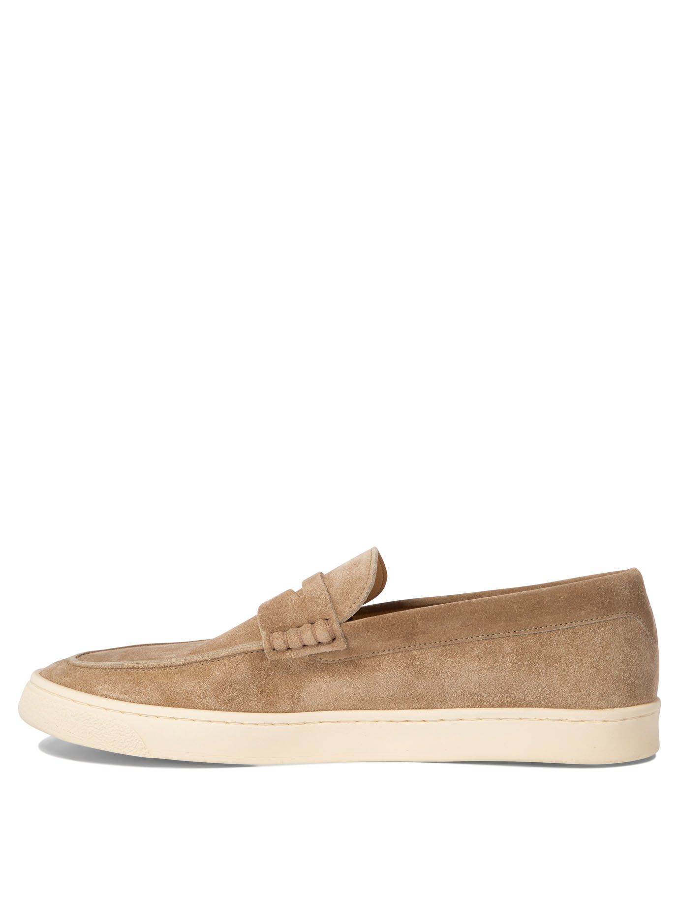 BRUNELLO CUCINELLI Beige Suede loafers